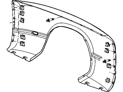 Mopar 5GX54TZZAB Fender-Dual Wheel