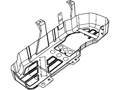 Mopar 52129211AH Shield-Fuel Tank Heat