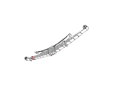 Mopar 52014036AB Rear Leaf Spring