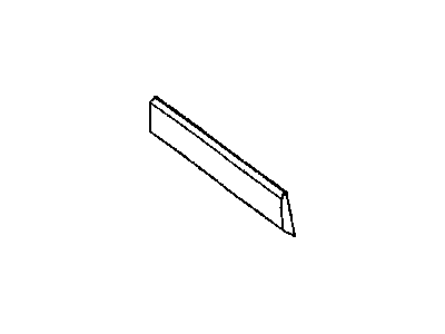 Mopar 55274951AB Molding-Side Panel