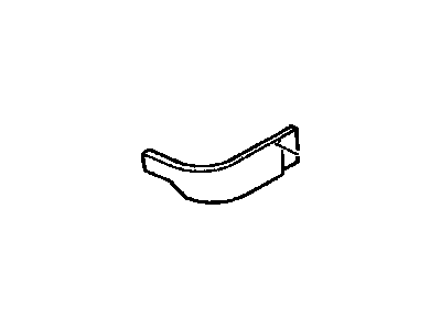 Mopar 55274957AB Molding-Lower Corner Panel