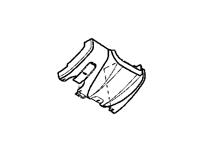 Mopar 5GM83XTMAC Cover-Steering Column Opening