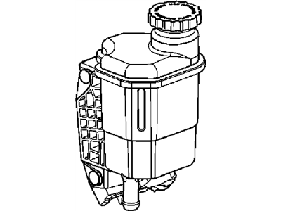 Mopar 5073241AA Reservoir-Power Steering Pump