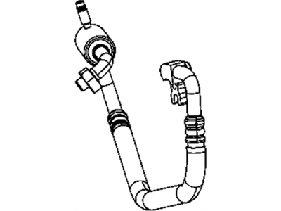 Dodge Dart A/C Hose - 68193948AB