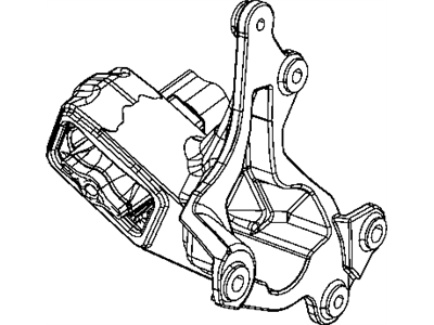 Mopar 52059943AE INSULATOR-Engine Mount