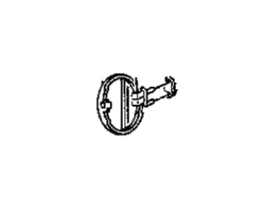1994 Chrysler Town & Country Fuel Door - 4719051
