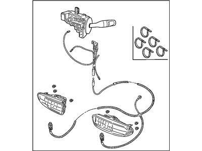 Mopar 82206934 Fog Lamp Kit 82206934 Mopar Fog Lamp Kit Illustration 1 of 1