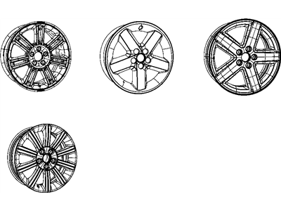 Mopar 5105691AB Wheel Alloy