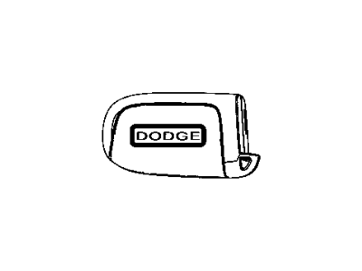 Mopar 5026676AE Key Fob-Integrated Key Fob