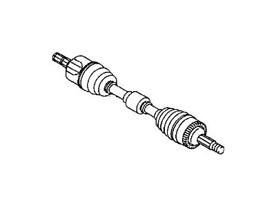 Mopar MR410043 Front Axle Shaft