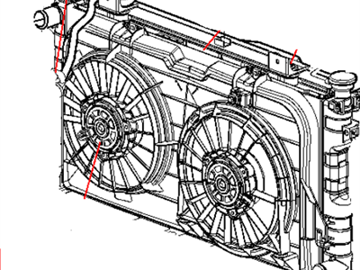 Mopar 4809168AD Engine Cooling Radiator