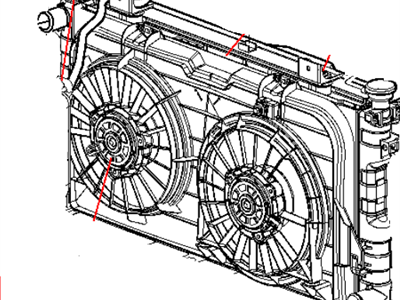 Chrysler Voyager Radiator - 4809168AD