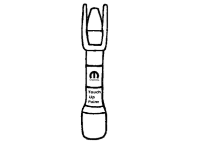 Mopar 4889427AB Paint-TOUCHUPROLLER-WS2