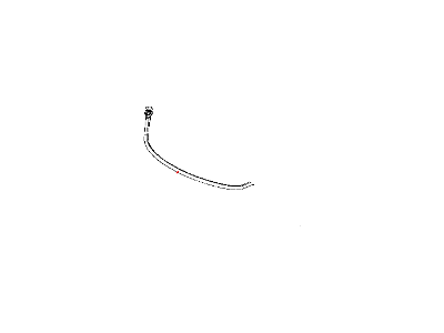 Ram Dakota Brake Line - 52013538AE