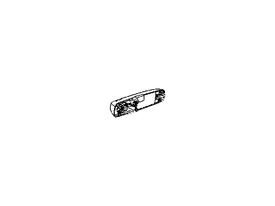 2010 Jeep Commander Door Handle - 1HP691BLAB