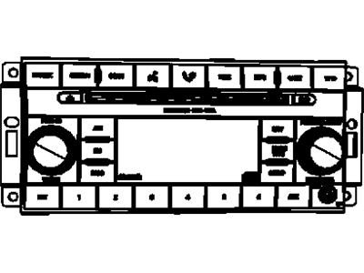 Mopar 5091113AB Radio-AM/FM With Cd