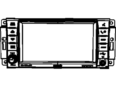 Mopar 5091308AE Radio-Multi Media