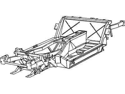 Mopar 5290045AB CROSSMEMBER-Front Frame