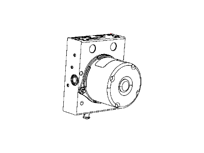 Chrysler 200 ABS Control Module - 68234916AA