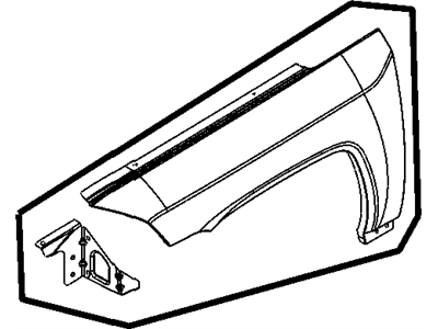 Mopar 5160037AC Fender-Front