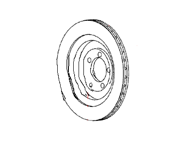 Mopar 5181464AC Brake Rotor