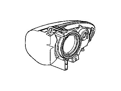 2005 Dodge Neon Headlight - 5303550AK