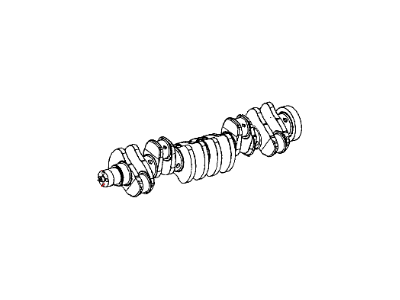 2015 Ram 3500 Crankshaft - 68206020AA