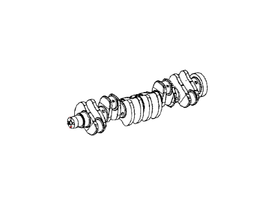 2016 Ram 2500 Crankshaft - 68206020AA