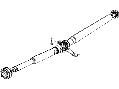 Mopar 5157005AD Rear Driveshaft