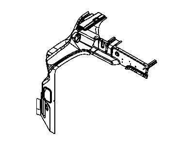 Mopar 5178058AB REINFMNT-Quarter Inner