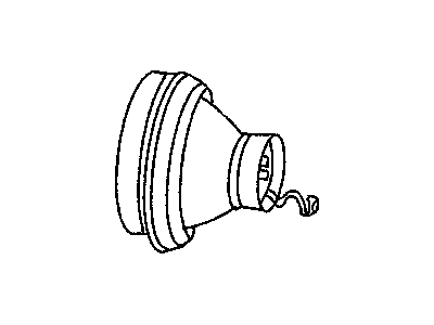 Mopar 4630381 Rear Fog Lamp Right