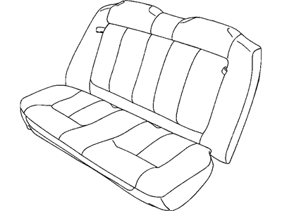 2004 Dodge Neon Seat Cushion - YF131DVAA