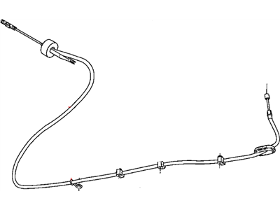 Mopar 4779589AG Cable-Parking Brake