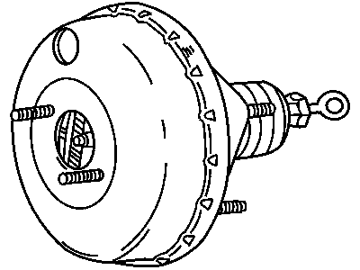 2003 Chrysler PT Cruiser Brake Booster - 5072833AA