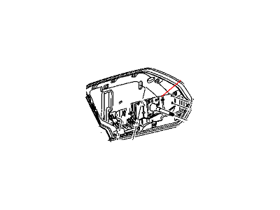 Dodge Caliber Window Regulator - 5179957AA