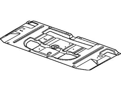 2007 Dodge Grand Caravan Floor Pan - 5109033AD