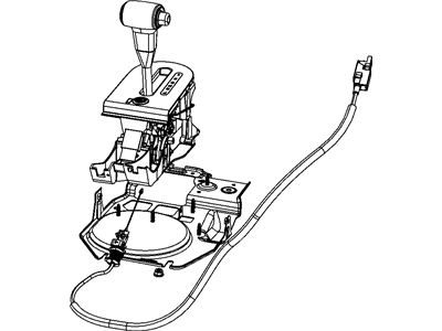 Mopar 52060163AD Cable-Brake INTERLOCK