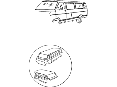 Mopar 5017528AA Windshield