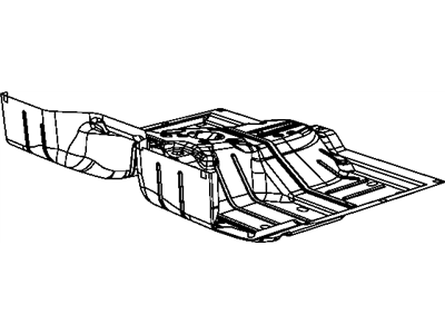 Mopar 4589894AD Pan-Floor