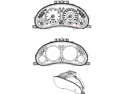 Mopar 56010536AF Cluster