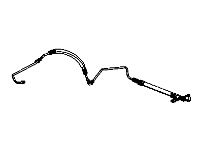 Mopar 5154347AK Hose-Power Steering Pressure