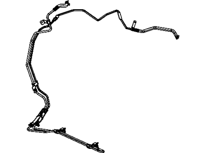 Mopar 68304252AC Cooler-Power Steering With Hose