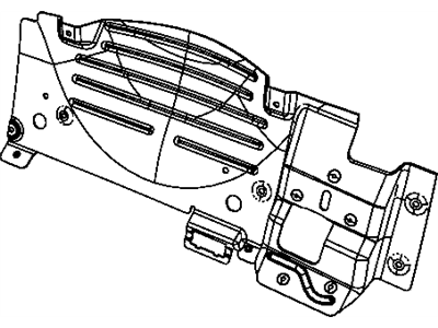 Mopar 55056150AB Reinforce-Instrument Panel