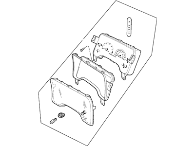 Mopar 56020616AE Cluster