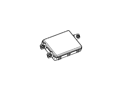 Mopar 68083553AF Air Conditioner And Heater Control