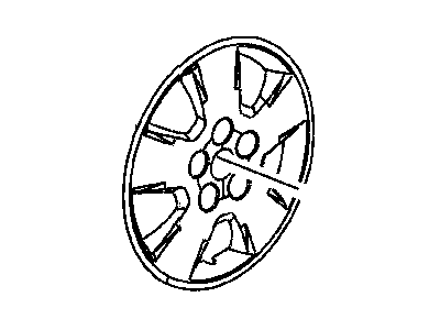 Mopar 5105631AA Wheel Cover