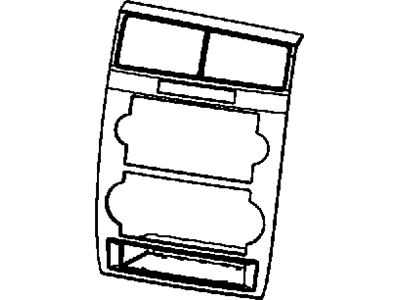 Mopar 1MG22XZAAB Bezel-Instrument Panel