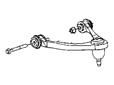 2008 Dodge Viper Control Arm - 5290117AB