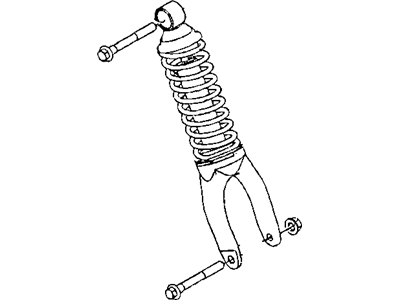 Dodge Viper Coil Springs - 5181440AB