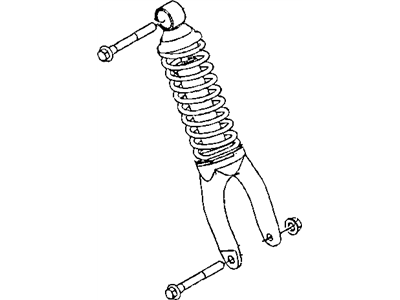 Mopar 5181440AA Rear Coil Spring